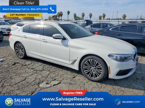 Used 2019 BMW 530e w/ Convenience Package RWD image 5
