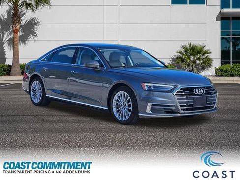 Used 2021 Audi A8 L 3.0T w/ Interior Protection Package AWD/4WD image 2