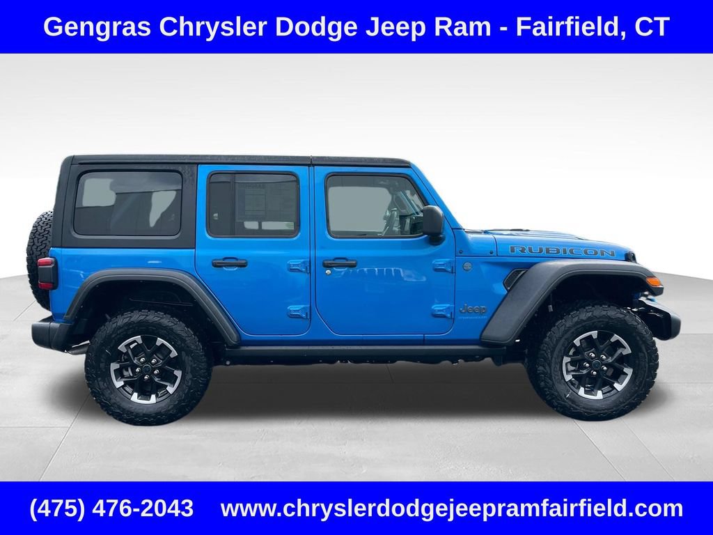 Certified 2025 Jeep Wrangler Unlimited Rubicon 4xe w/ Safety Group AWD/4WD image 8