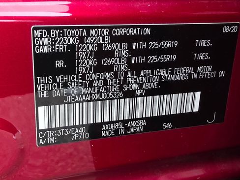 Used 2021 Toyota Venza Limited image 31