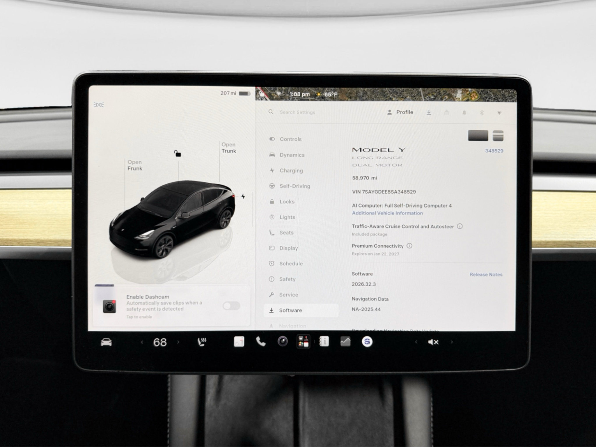 Used 2025 Tesla Model Y Long Range AWD/4WD image 10