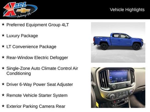 Certified 2022 Chevrolet Colorado LT w/ Luxury Package AWD/4WD image 2