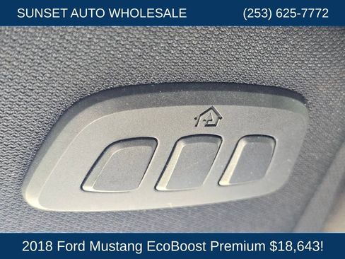 Used 2018 Ford Mustang Premium RWD image 37