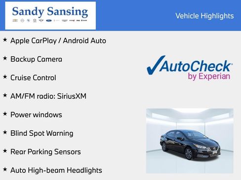 Used 2022 Nissan Versa SV FWD image 8