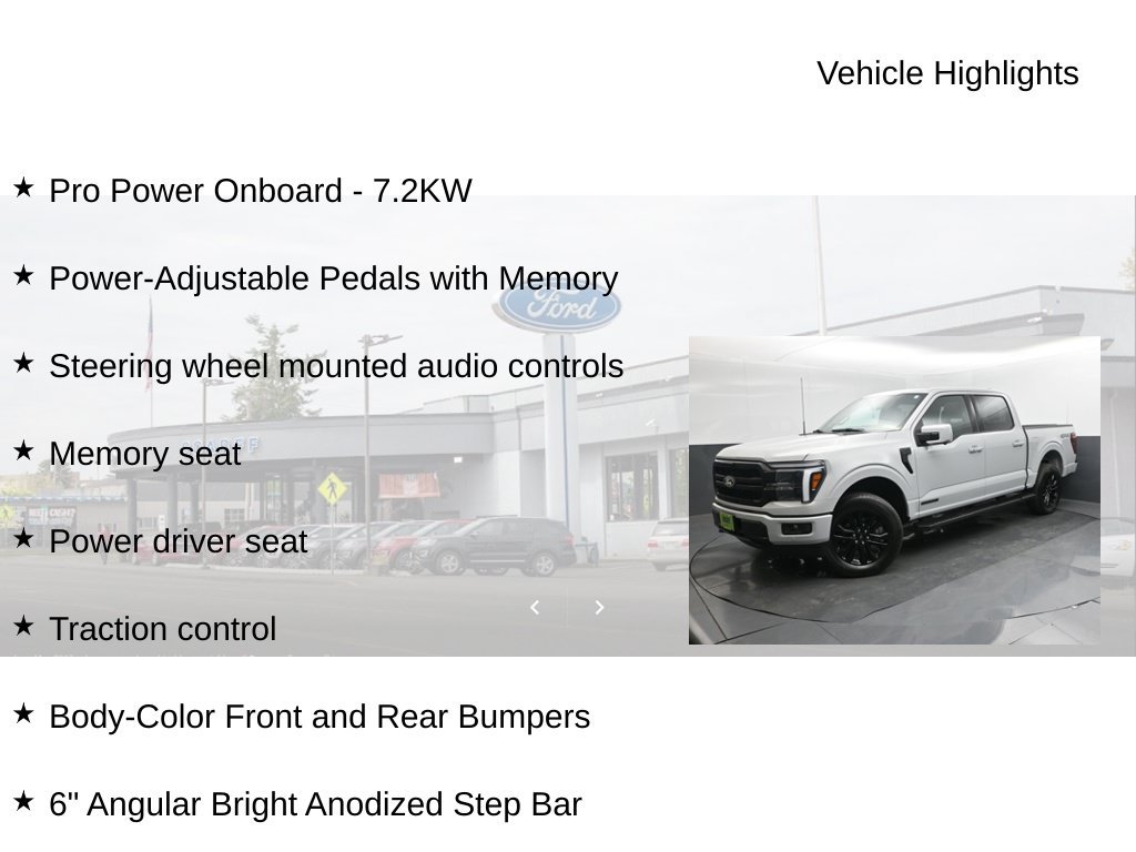 Used 2026 Ford F150 Lariat w/ Equipment Group 502A High AWD/4WD image 27