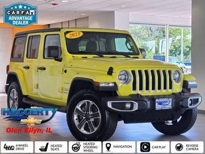 Used 2023 Jeep Wrangler Unlimited Sahara w/ Cold Weather Group