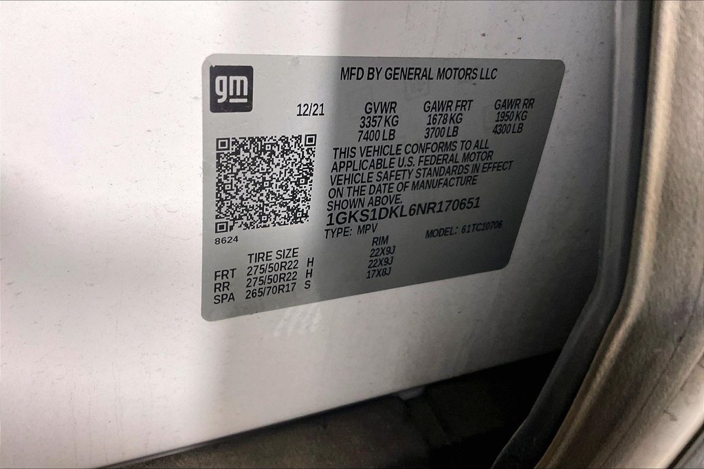 Certified 2022 GMC Yukon Denali RWD image 5