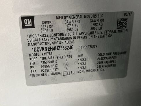 Certified 2017 Chevrolet Silverado 1500 W/T AWD/4WD image 32