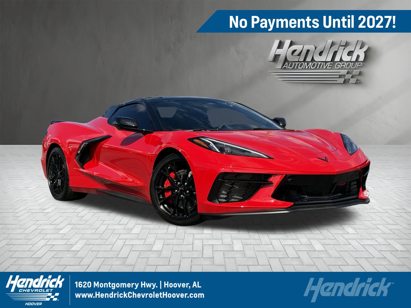 Used 2024 Chevrolet Corvette Stingray Preferred Conv w/ Z51 Performance Package RWD image 1