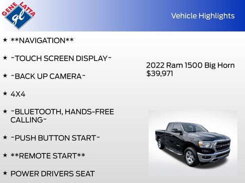 Used 2022 RAM 1500 Big Horn AWD/4WD image 33