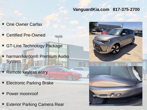 Certified 2025 Kia Soul GT-Line w/ GT-Line Technology Package FWD image 6