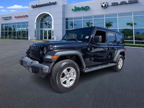 Certified 2022 Jeep Wrangler Unlimited Sport w/ Sun And Sound Package image 3