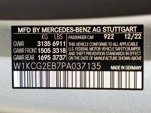 Certified 2023 Mercedes-Benz EQS 450+ 4MATIC Sedan image 21