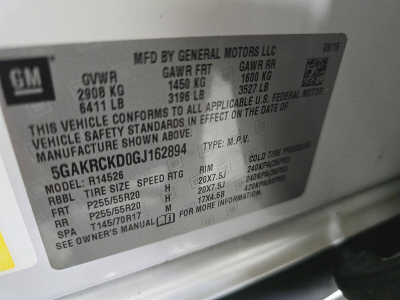 Used 2016 Buick Enclave Premium w/ Experience Buick Package FWD image 43