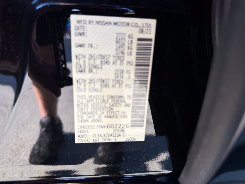 Used 2022 Nissan Frontier Pro-X RWD image 32