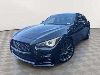 Used 2023 INFINITI Q50 Red Sport 400 w/ Black Opal Edition RWD video 2
