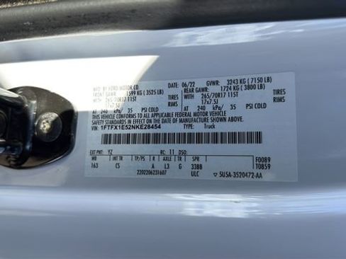 Used 2022 Ford F150 XL w/ Equipment Group 101A High AWD/4WD image 32