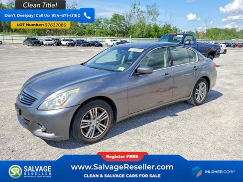 Used 2012 INFINITI G37 x Sedan w/ Premium Pkg AWD/4WD image 1