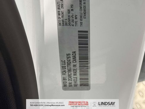 New 2026 Chrysler Pacifica Select w/ S Appearance Package image 31