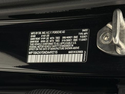 Used 2022 Porsche Cayenne Platinum Edition AWD/4WD image 63