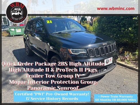 Used 2021 Jeep Grand Cherokee High Altitude AWD/4WD image 1
