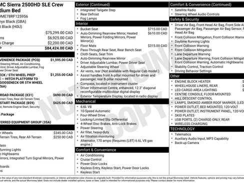 Used 2024 GMC Sierra 2500 SLE w/ SLE Convenience Package AWD/4WD image 36