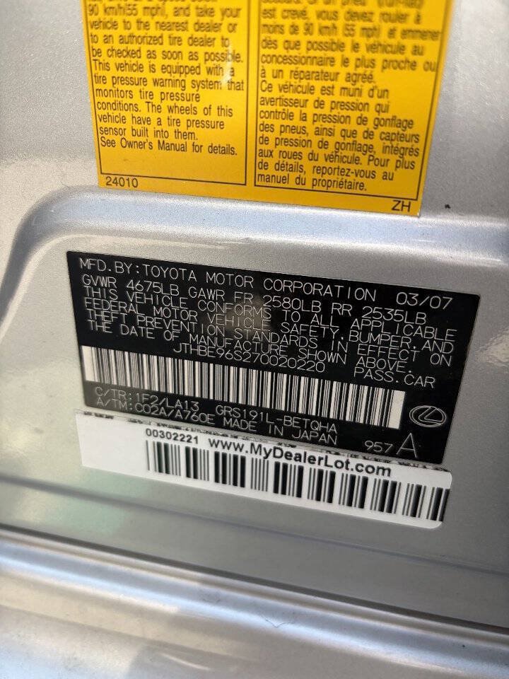 Used 2010 Lexus ES 350 FWD image 13