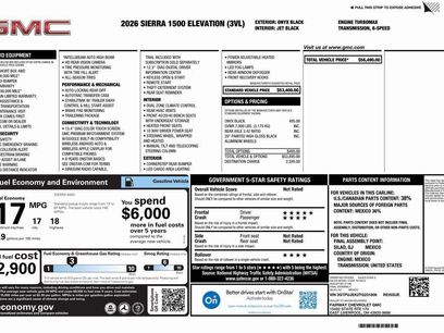 New 2026 GMC Sierra 1500 Elevation
