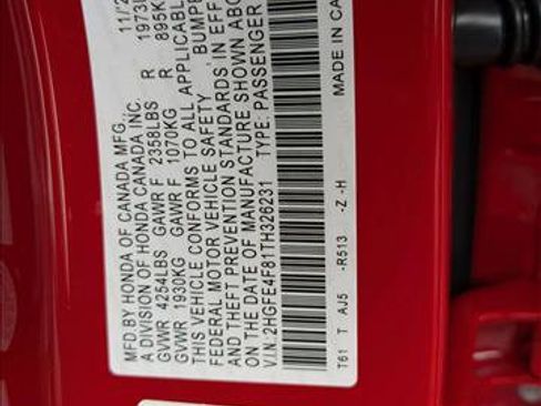 New 2026 Honda Civic Sport Touring image 18