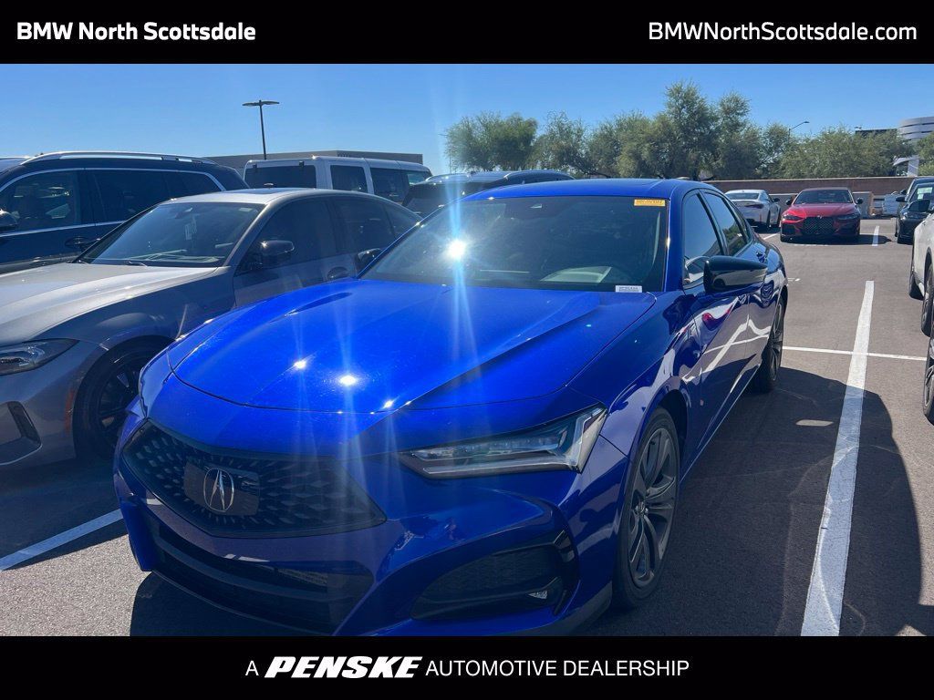 Used 2023 Acura TLX w/ A-SPEC Package FWD image 1