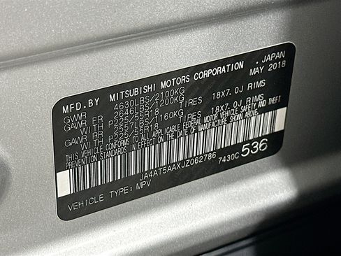 Used 2018 Mitsubishi Eclipse Cross SE image 12