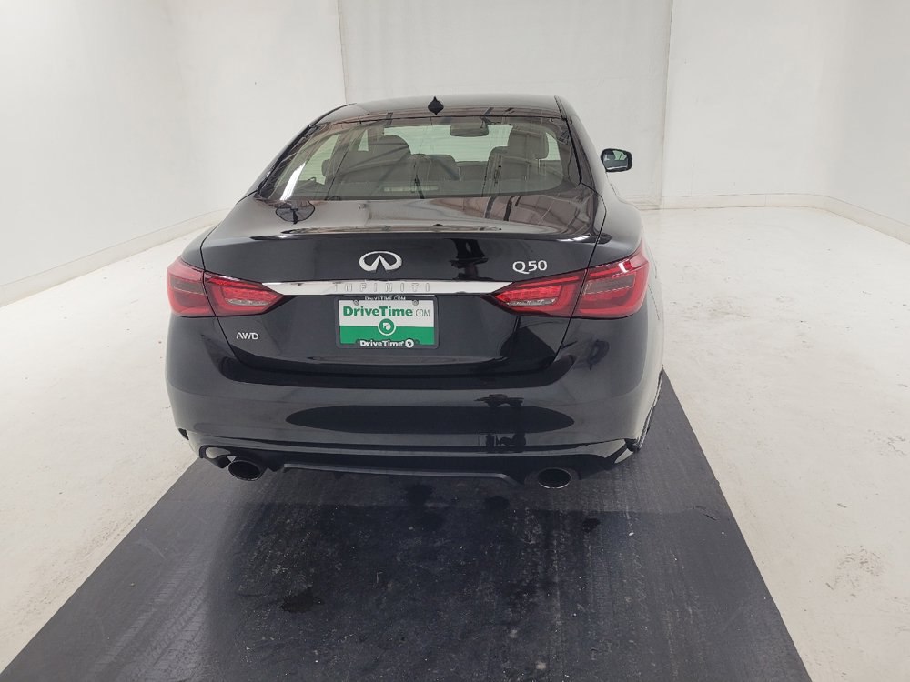Used 2018 INFINITI Q50 Luxe w/ Cargo Package (L95) AWD/4WD image 7