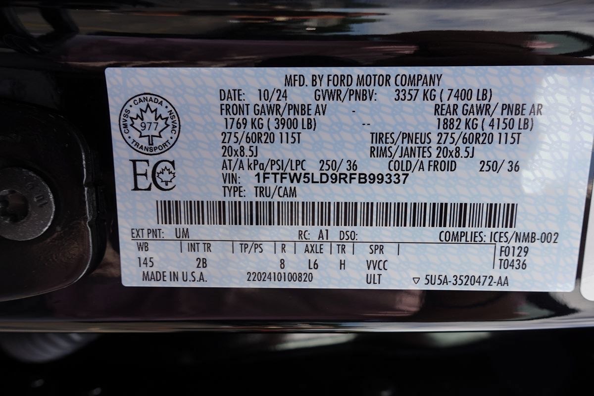 Used 2024 Ford F150 Lariat w/ Equipment Group 502A High AWD/4WD image 21
