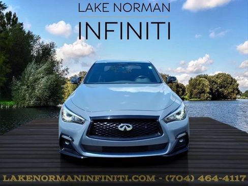 Certified 2024 INFINITI Q50 Red Sport 400 RWD image 3