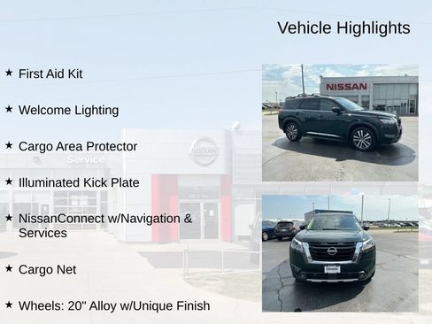 Used 2022 Nissan Pathfinder Platinum w/ Lighting Package (N93) AWD/4WD image 9