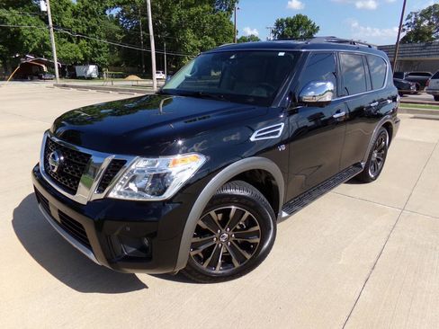Used 2018 Nissan Armada Platinum w/ Captain Seat Package RWD image 3