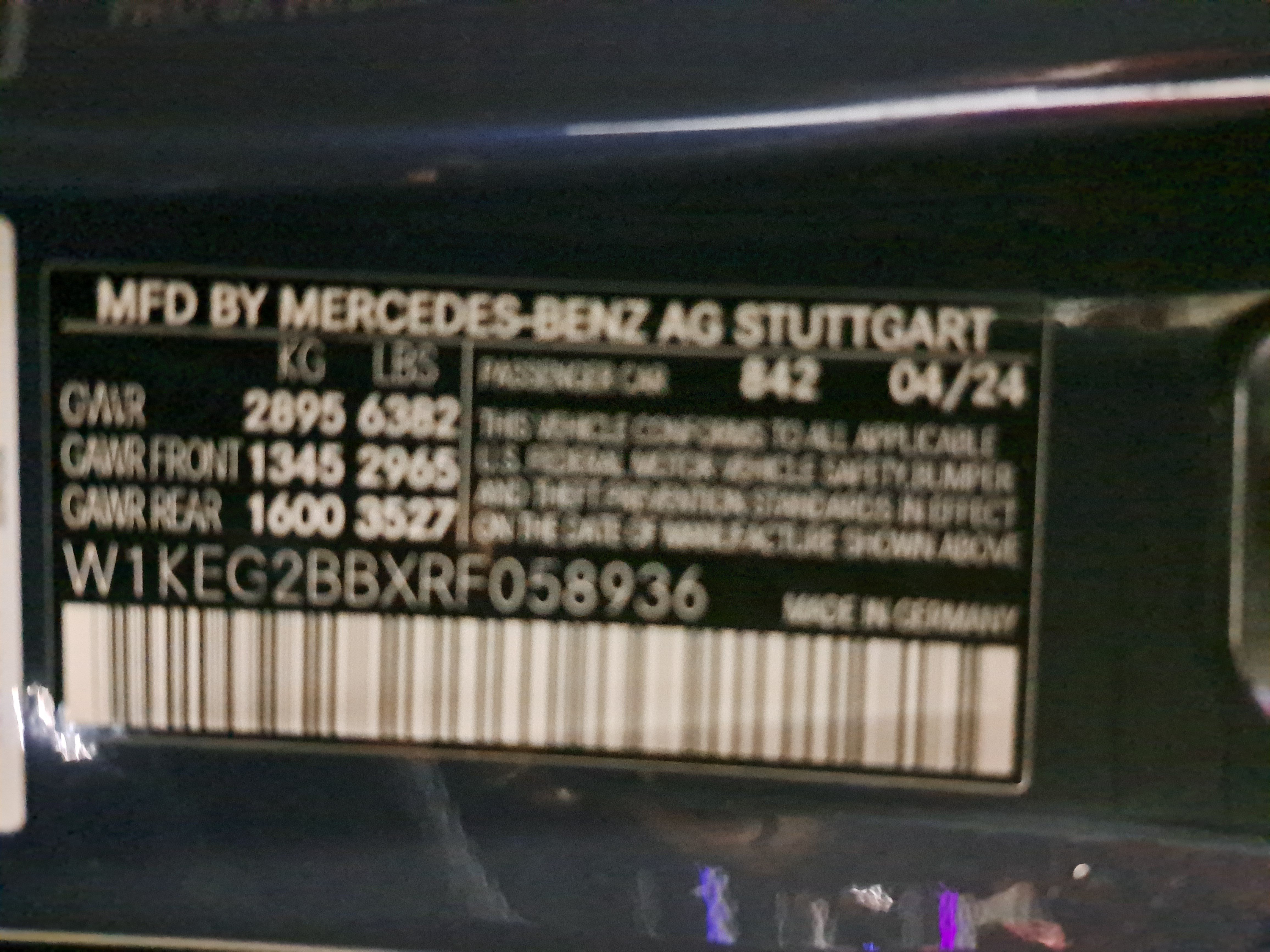 Used 2024 Mercedes-Benz EQE 350+ Sedan image 36