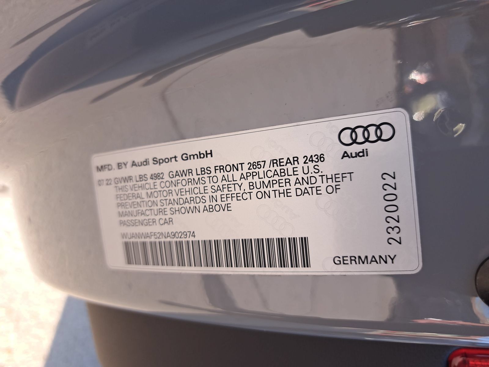 Used 2022 Audi RS 5 w/ Dynamic Package AWD/4WD image 15
