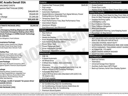 Certified 2022 GMC Acadia Denali w/ Denali Ultimate Package AWD/4WD image 42