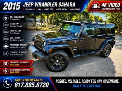 Used 2015 Jeep Wrangler Unlimited Sahara