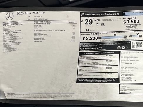 Used 2025 Mercedes-Benz GLA 250 image 29