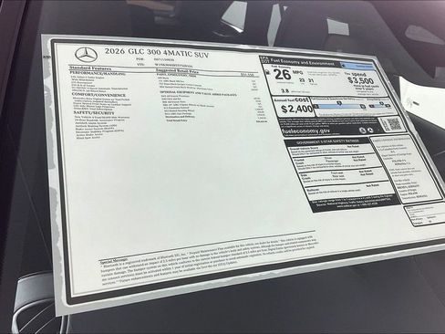 Used 2026 Mercedes-Benz GLC 300 4MATIC image 13