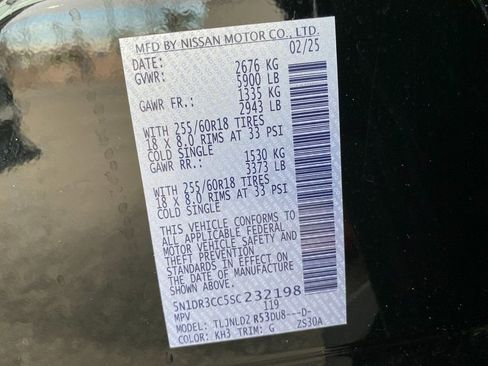 Used 2025 Nissan Pathfinder SL image 25