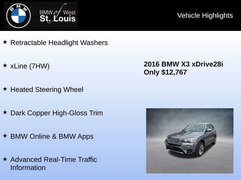 Used 2016 BMW X3 xDrive28i image 23
