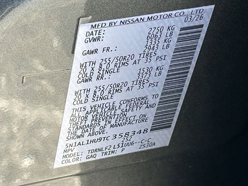 New 2026 INFINITI QX60 Autograph image 36