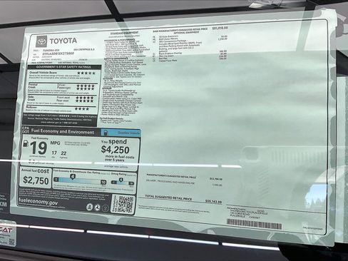 New 2025 Toyota Tundra SR5 image 21