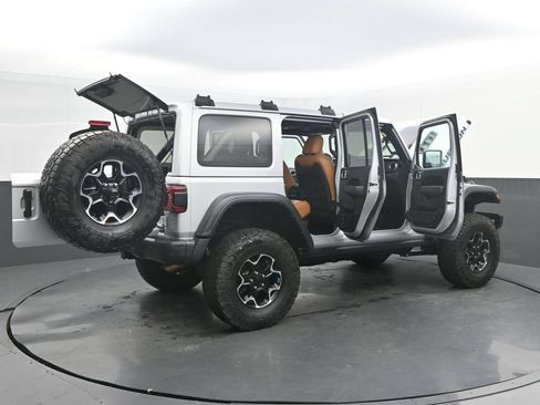 Used 2022 Jeep Wrangler Unlimited Rubicon 4xe w/ Steel Bumper Group AWD/4WD image 39