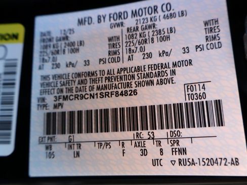 New 2025 Ford Bronco Sport Outer Banks w/ Outer Banks Tech Package+ image 40