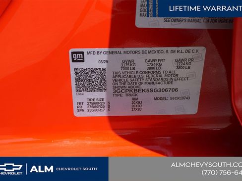 New 2025 Chevrolet Silverado 1500 Custom AWD/4WD image 59