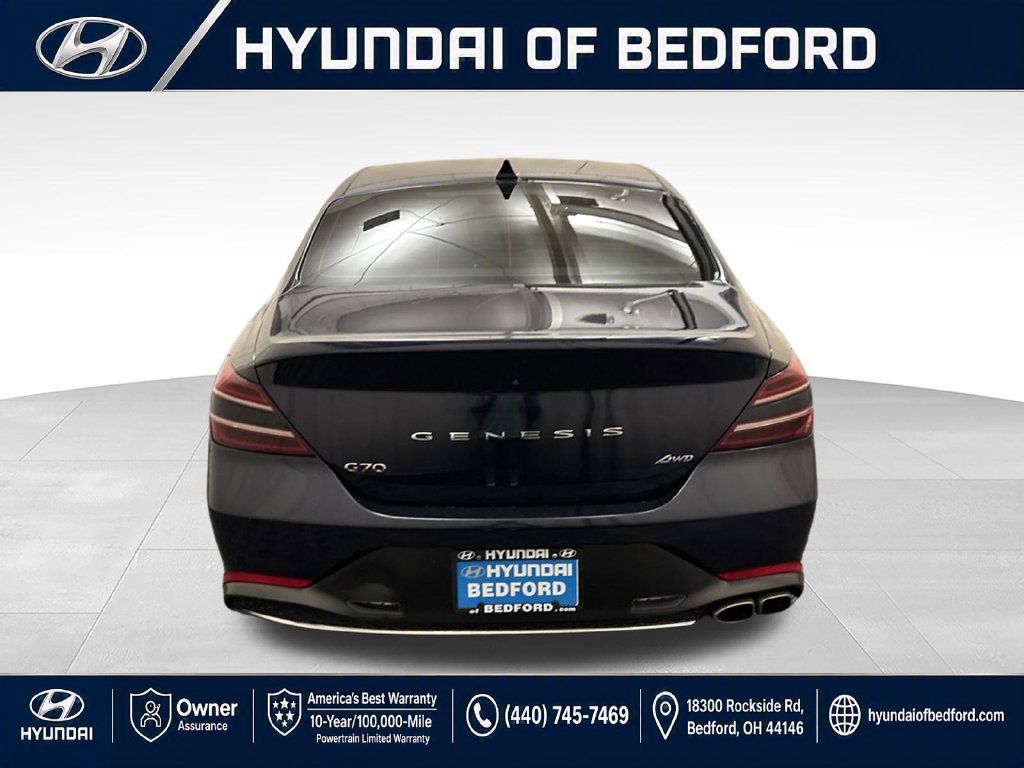 Used 2023 Genesis G70 2.0T AWD/4WD image 7